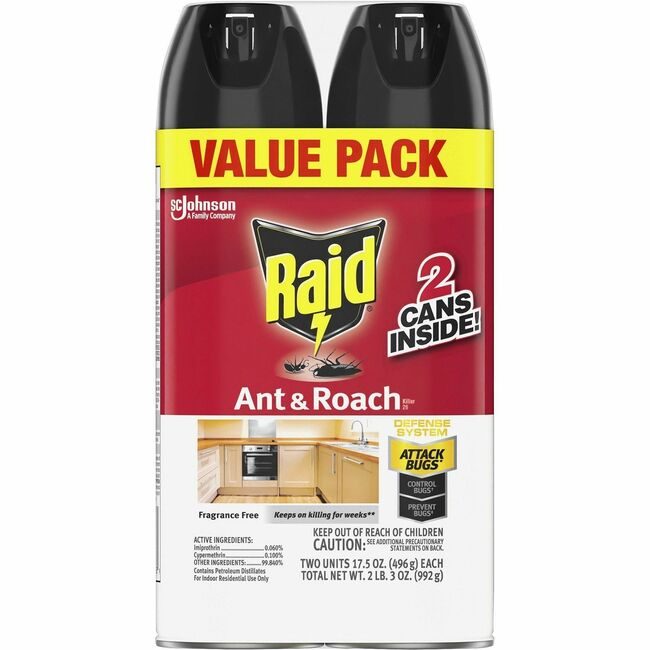 SC Johnson Professional Spray Ant&Rch Frgrfree Raid SJN385310