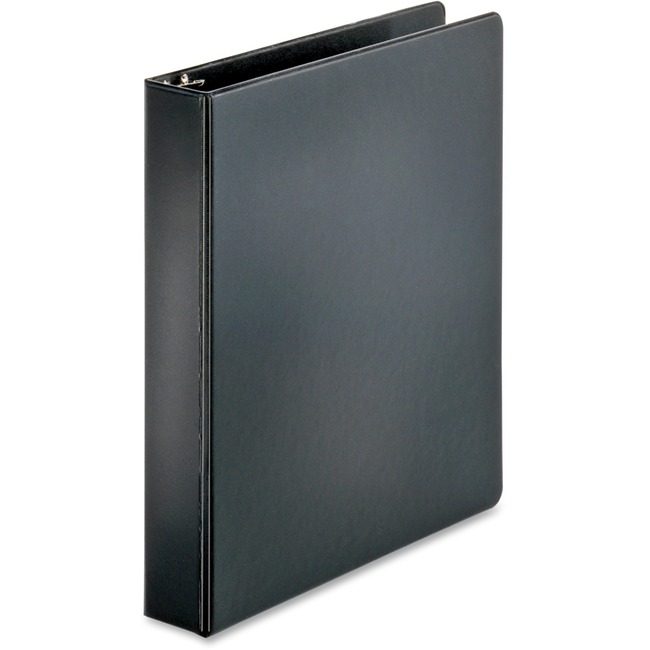 Business Source Binder Economy Rnd 1.5" Black BSN28552