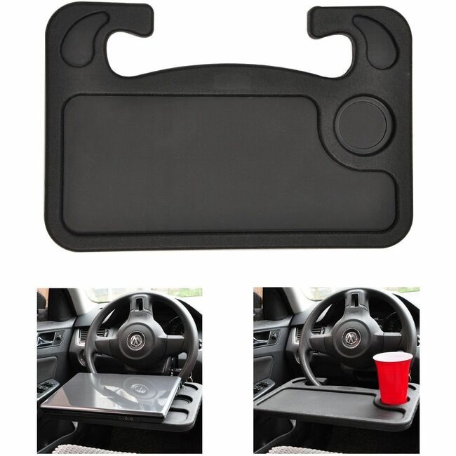 Data Accessories Company Desk Steering Whl Black DTA21700