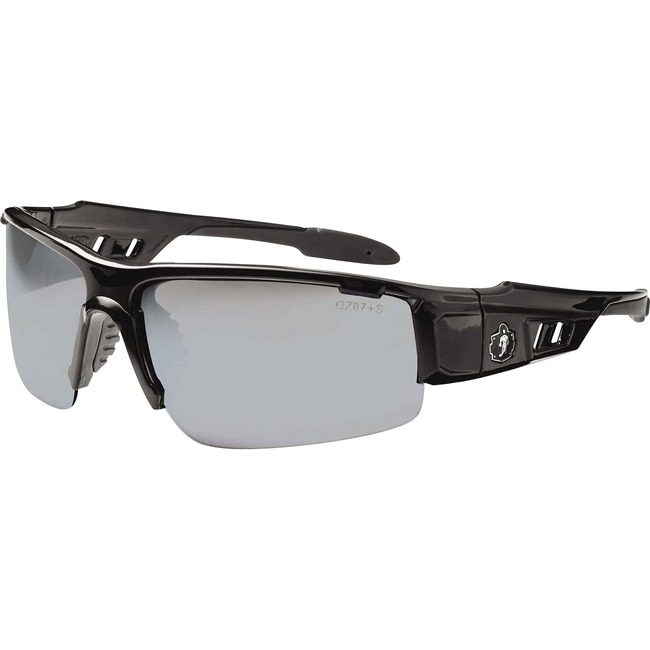 Ergodyne Safety Glasses Silver Black EGO52042