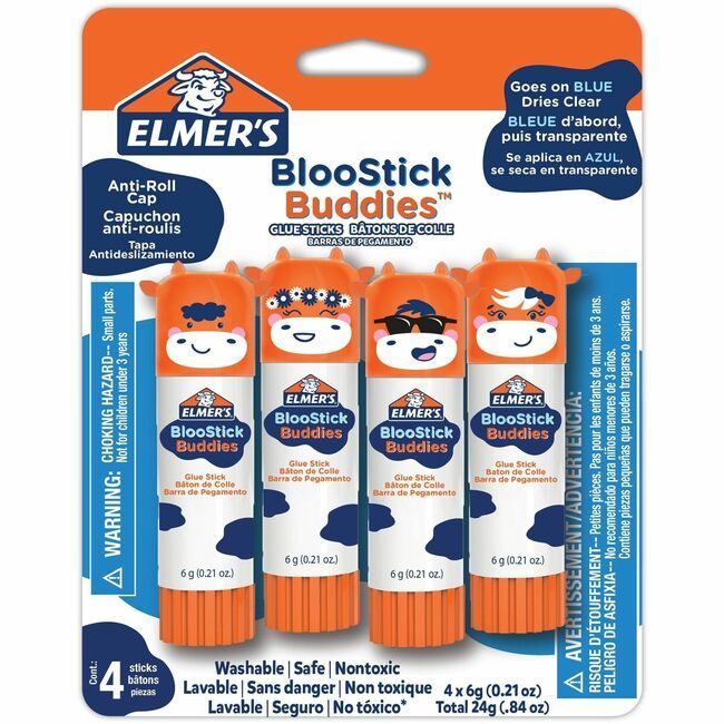 Newell Brands Elmer's / X-Acto Glue Stick Disblue 4 Count EPI2213740