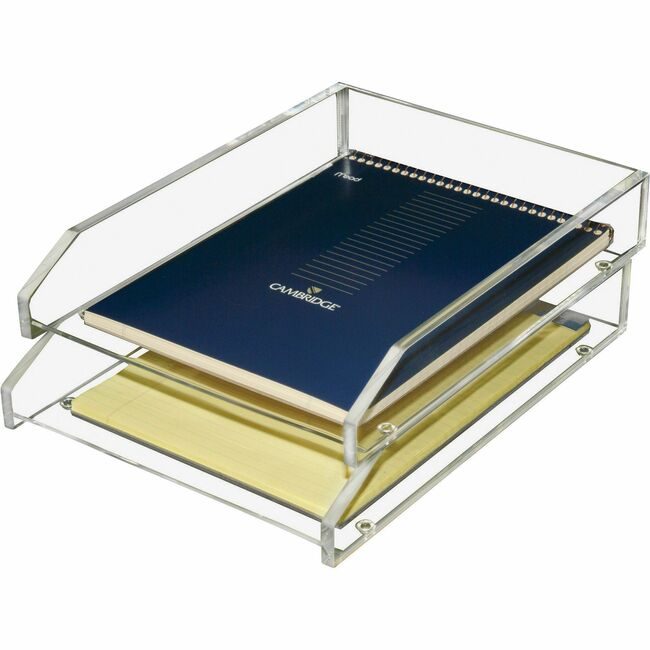 Kantek Tray Letter Double Acrylic KTKAD-15