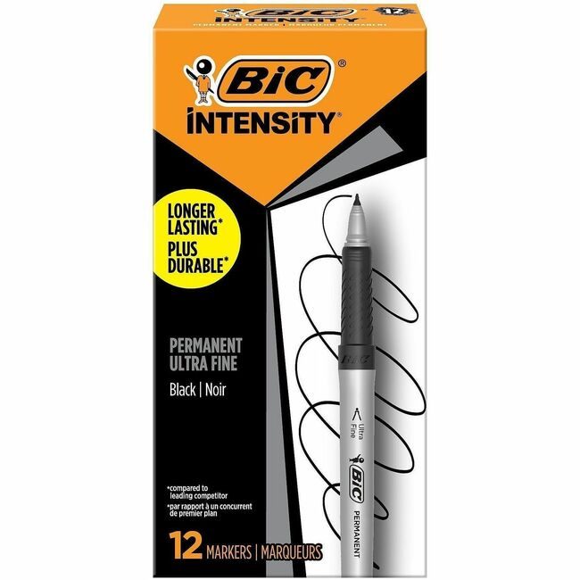 BIC Corporation Marker Perm Ultra Fine Black BICGPMU11-BK