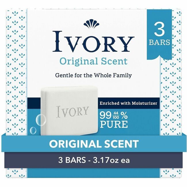 Procter & Gamble P&G Professional / product-specific brand Ivory Bar Orig 24/3-3.17Oz/90G PGC22302