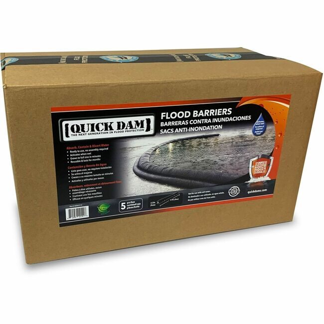 Absorbent Specialty Products Quick Dam Barrier Flood 17 5EA/CT APRQD6175