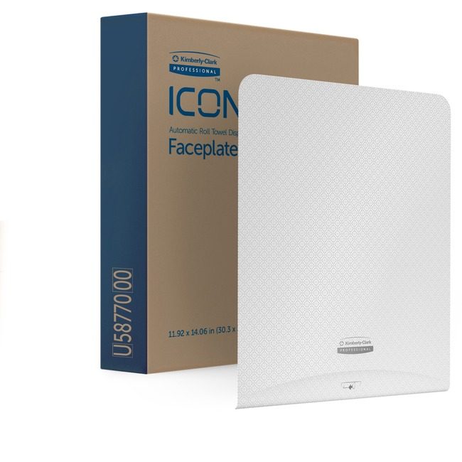 Kimberly-Clark Professional Kleenex / Scott / WypAll / Kimtech Faceplate Dispenser Rlltw We Msc KCC58770