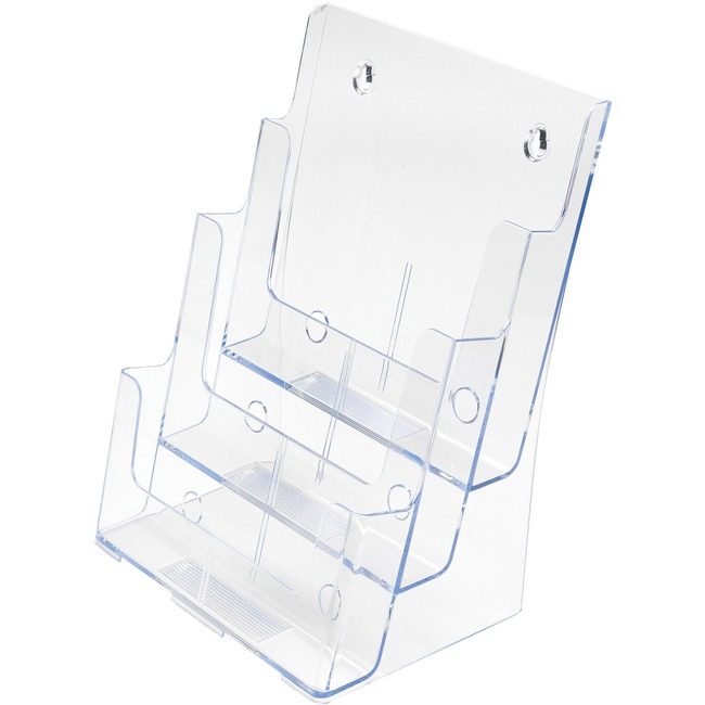 Deflecto Holder Magazine 3 TIER Clear DEF77301