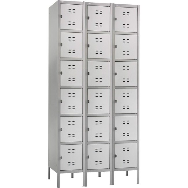 Safco Products Locker Box 3 CLMN Gray SAF5527GR