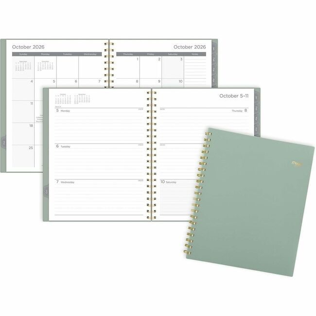 ACCO Brands AT-A-GLANCE Planner Basic Wm Large Grass AAGCRW62093