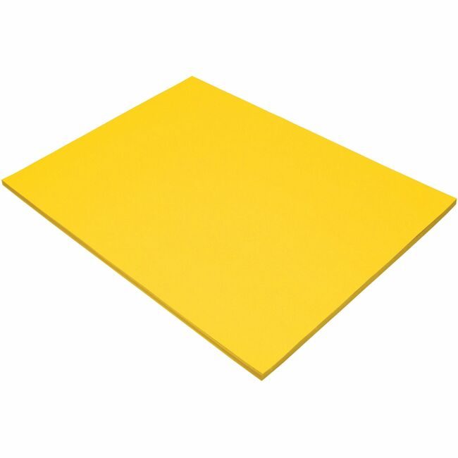 Pacon Corporation Paper Const 18X24 Yellow 50SH PAC103068