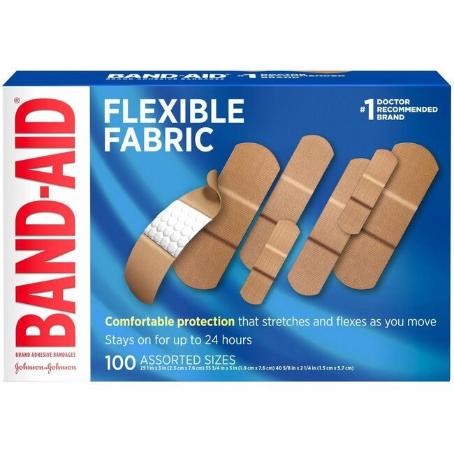Kenvue / Johnson & consumer brands Aveeno / Neosporin / product-specific Bandages Flex Fabric 100 JOJ115078