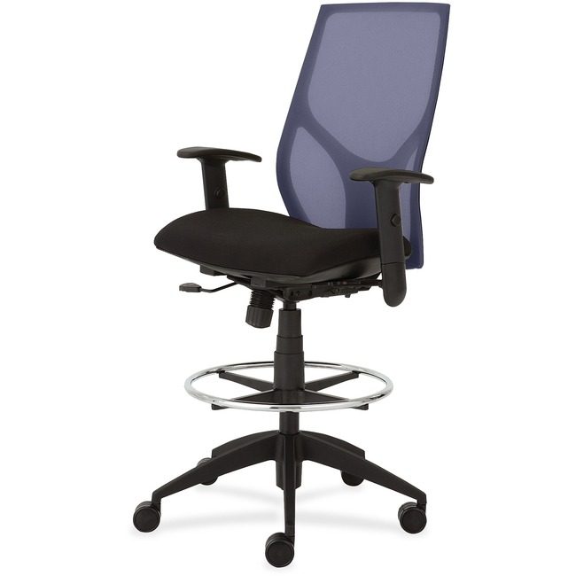 9to5 Seating Low Stool W/ Blk Seat Adj NTF1468Y1A8M601
