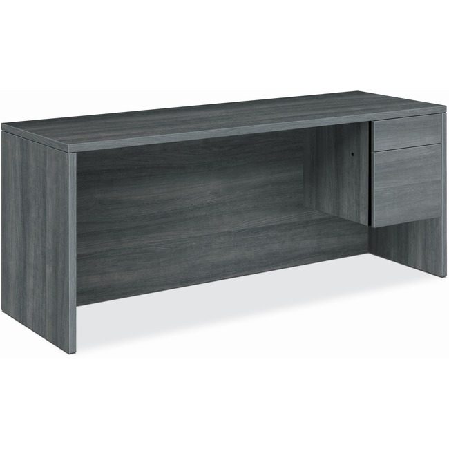 The HON Company Credenza Ped 1B1FDRAWER 72" HON10545RLS1