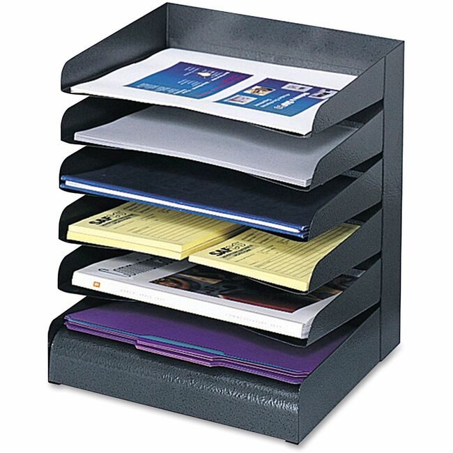 Safco Products Tray Letter 6-TIER SAF3128BL