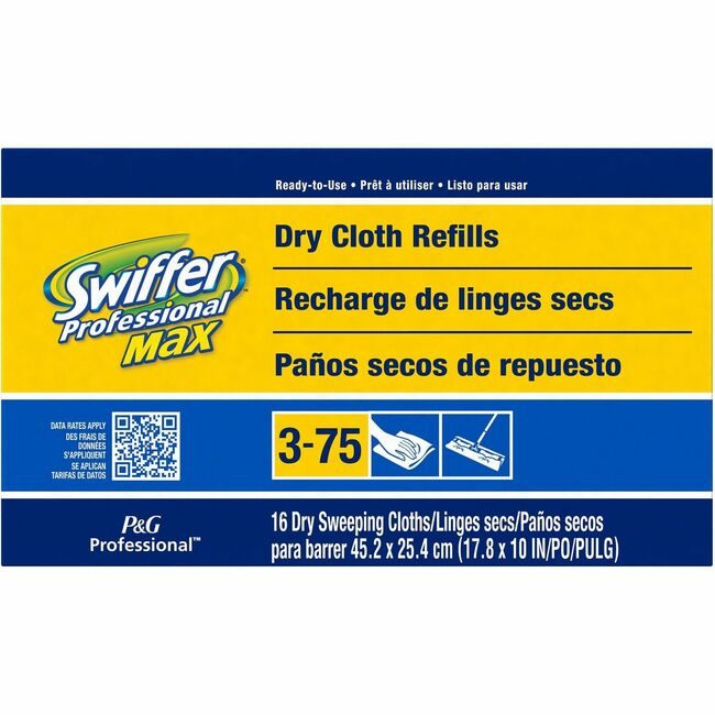 Procter & Gamble P&G Professional / product-specific brand Cloths Dispsbl Swiffer Max PGC37109