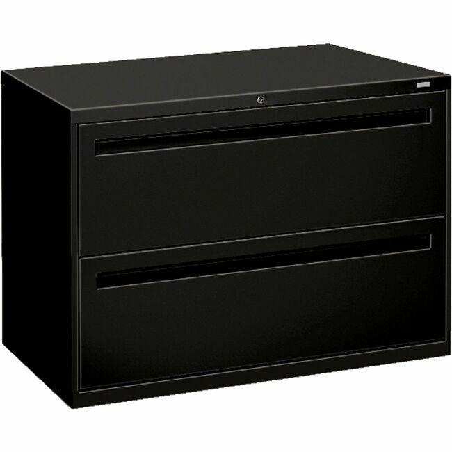 The HON Company File Lat 2DWR 42" Black HON792LP