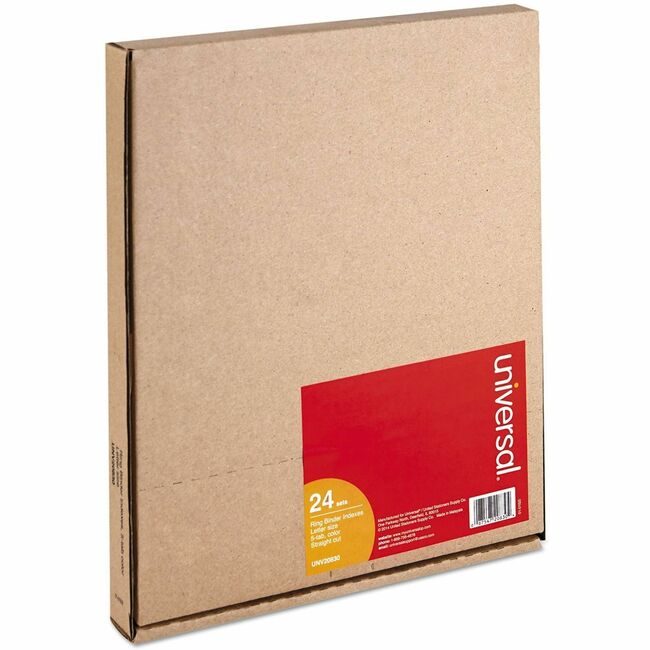Universal Office Products Index Binder 5COL TB 24/BX UNV20830