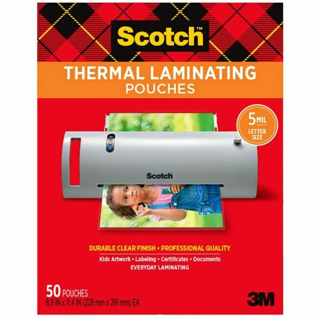 3M Company Pouch Lamination 8.9"X11.4" MMMTP585450