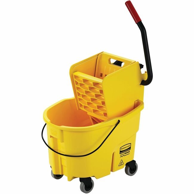 Rubbermaid Commercial Products Bucket Mop Wave Brake RCP7480YEL