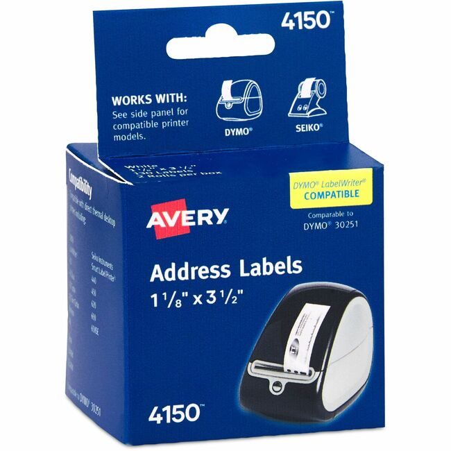 Avery Products Corporation Label Thermal Printer 260 Count AVE4150