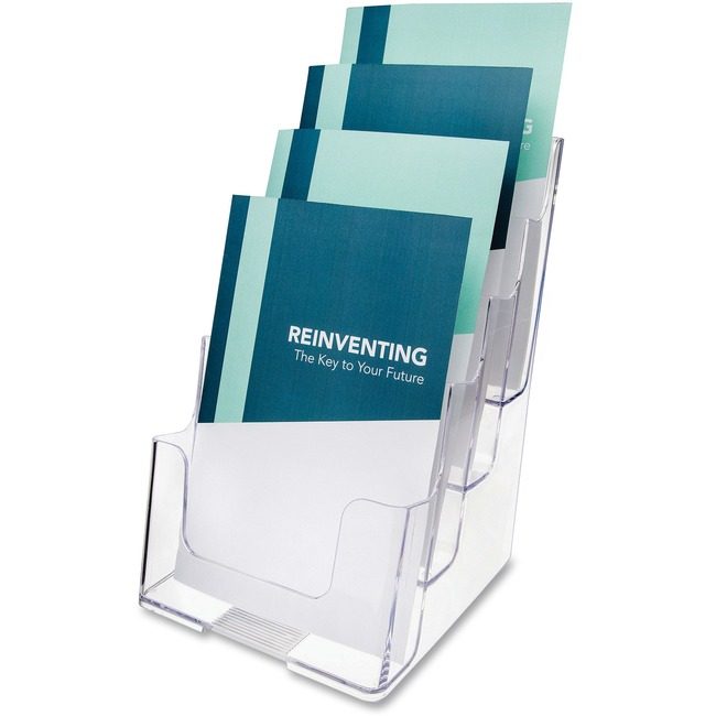 Deflecto Rack Literature Clear DEF77901