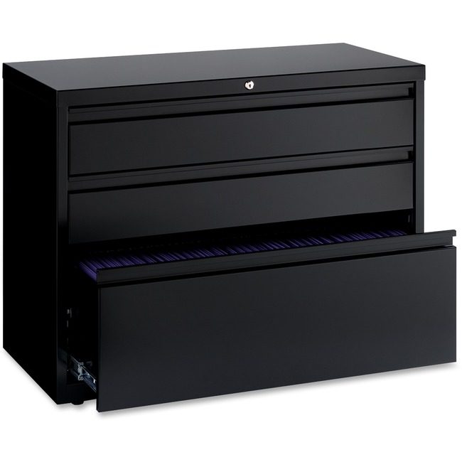 Lorell File Lateral 36" Hhf Black LLR60929