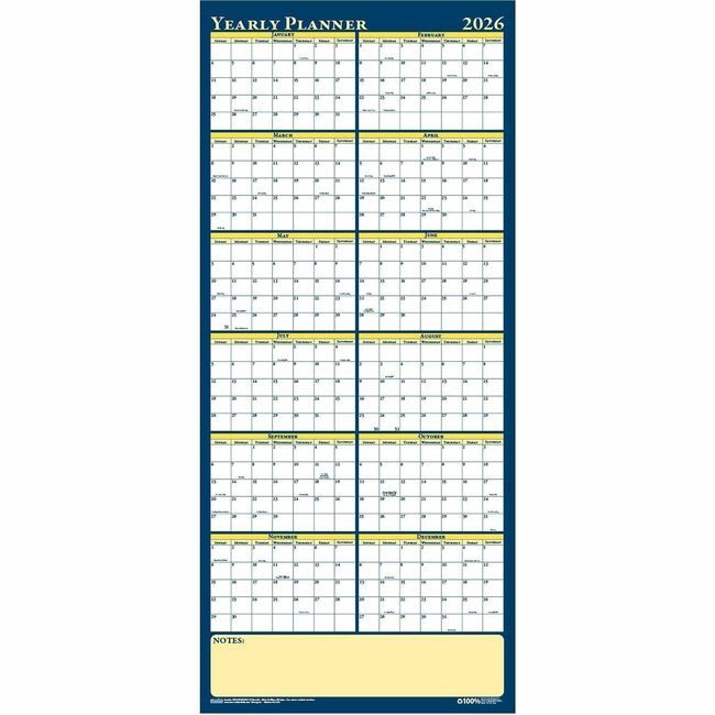 House of Doolittle Planner Year Laminated HOD3974