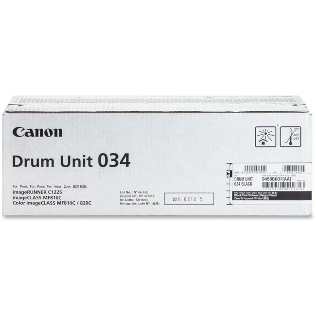 Canon U.S.A. Unit Drum Black 34K CNMDRUM034BK