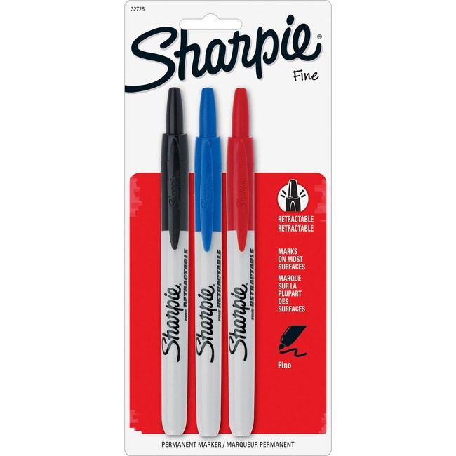 Sharpie / Expo / Prismacolor / Sanford Newell Brands / Sanford Sharpie / Expo / Prismacolor / Marker Rt Fine 3 Pack SAN32726PP