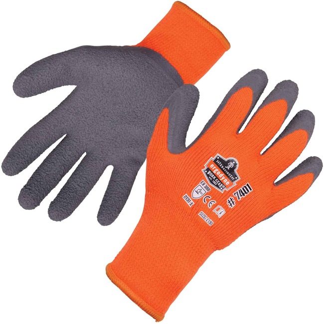 Ergodyne Gloves Coated Winter L Orng EGO17624