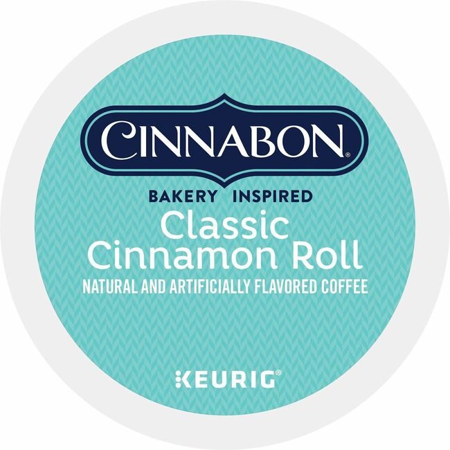 Keurig Dr Pepper / Green Mountain Coffee Roasters Kcup Cinnabon 24BX GMT6305CT