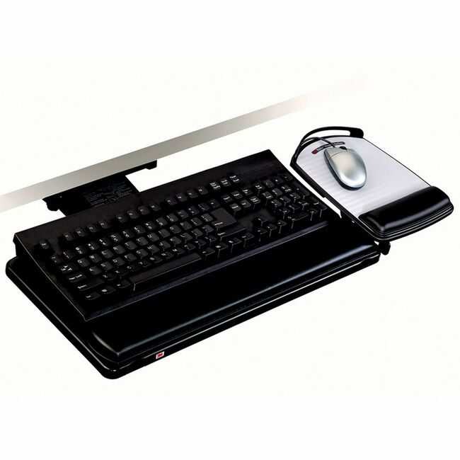 3M Company Tray Keyboard Adj Black MMMAKT80LE