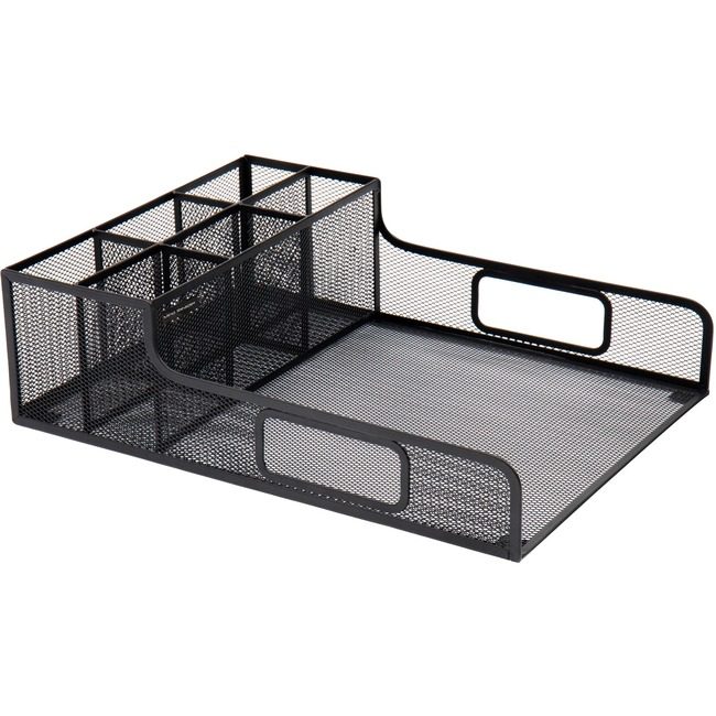 Mind Reader Products Tray Plate Serving Black EMSPSNAMESH