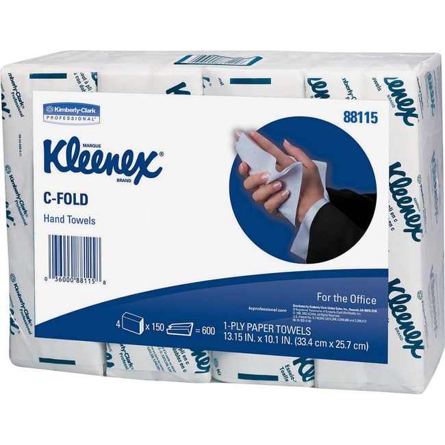 Kimberly-Clark Professional Kleenex / Scott / WypAll / Kimtech Towel Cfold KCC88115CT
