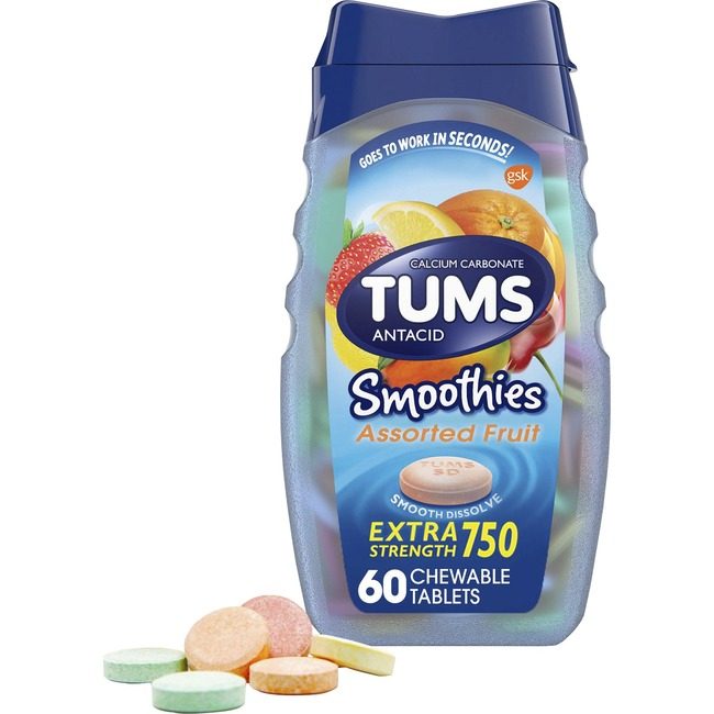 GlaxoSmithKline plc Advil Tablets Chewable Fruit 60 Pack GKC39287
