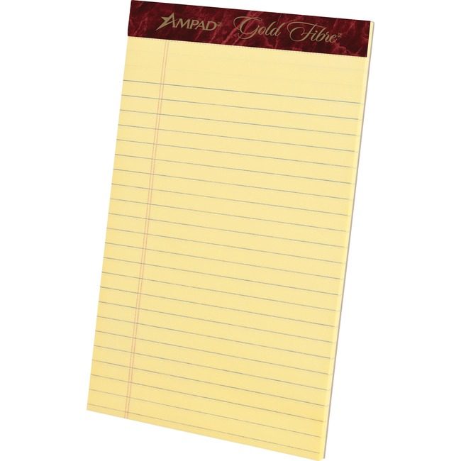 TOPS Products Pad Jr Lgl Gldfibr 5X8 Ca TOP20004
