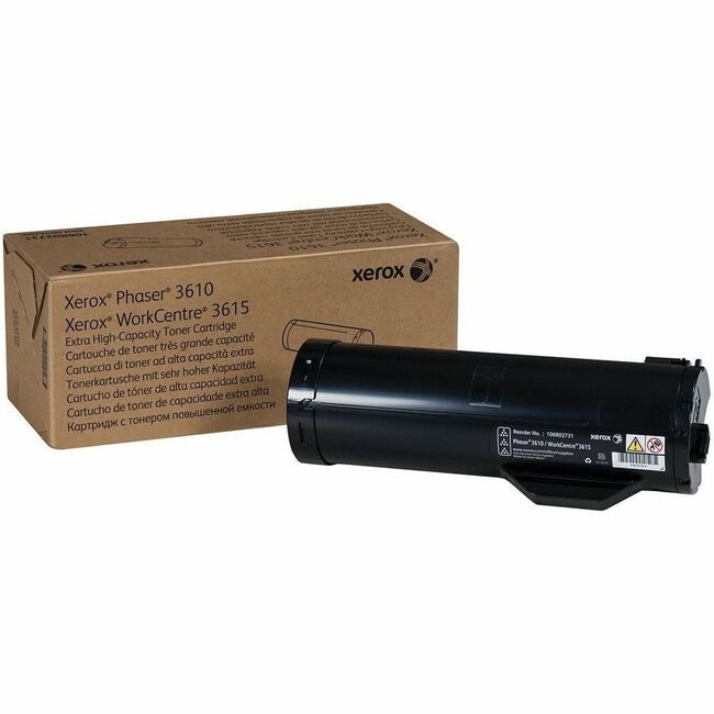 Xerox Corporation Crtdg PHR3610 WC3615 25.3K XER106R02731