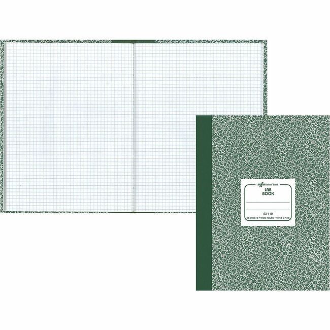 Dominion Blueline, Inc. Schneider Vizz Notebook Lab 5X5 96 Count RED53110