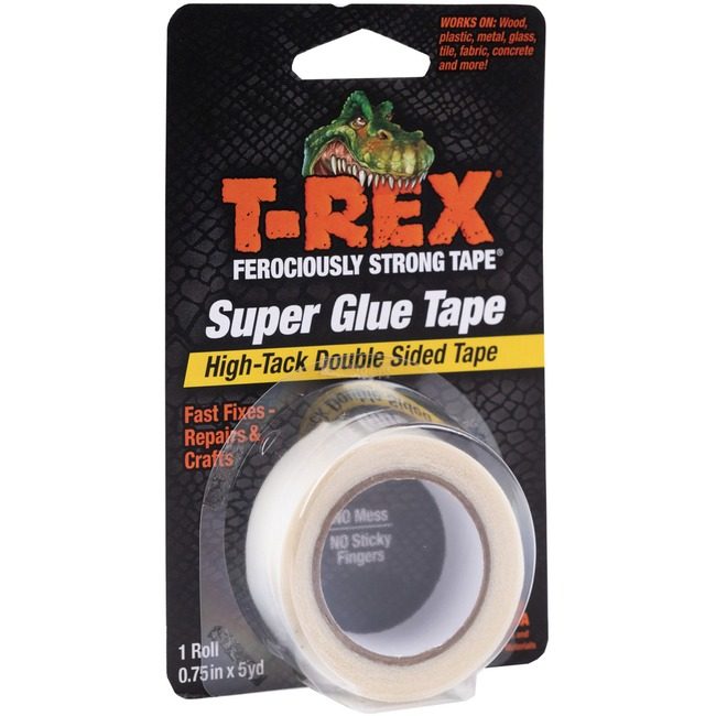Shurtape Technologies Duck Brand Tape Superglu Double 0.75X5 White DUC286853