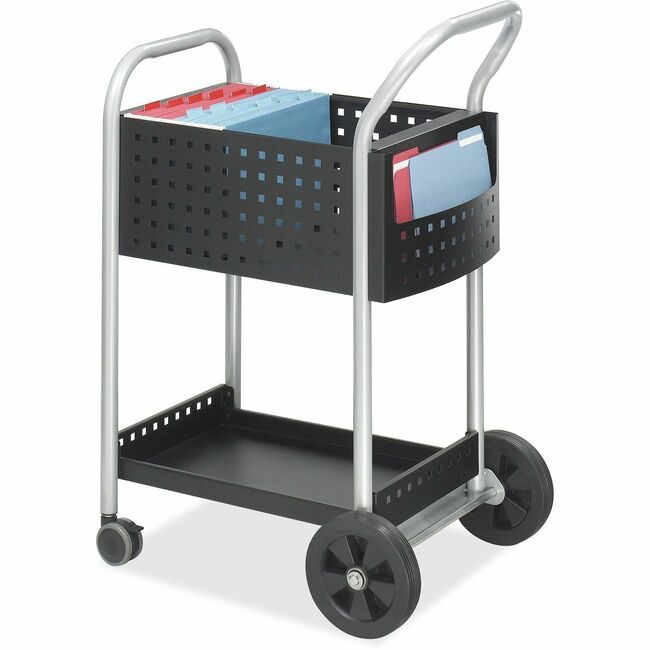 Safco Products Cart Mail Scoot Small SAF5238BL