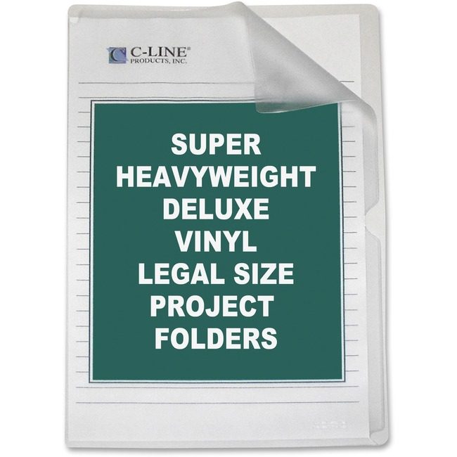 C-Line Products Folder File Poly 14X8.5 Clear CLI62139