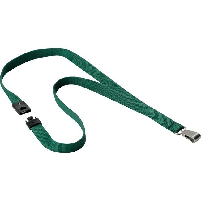 DURABLE Lanyard Textile 0.5IN Dkgrn DBL812732