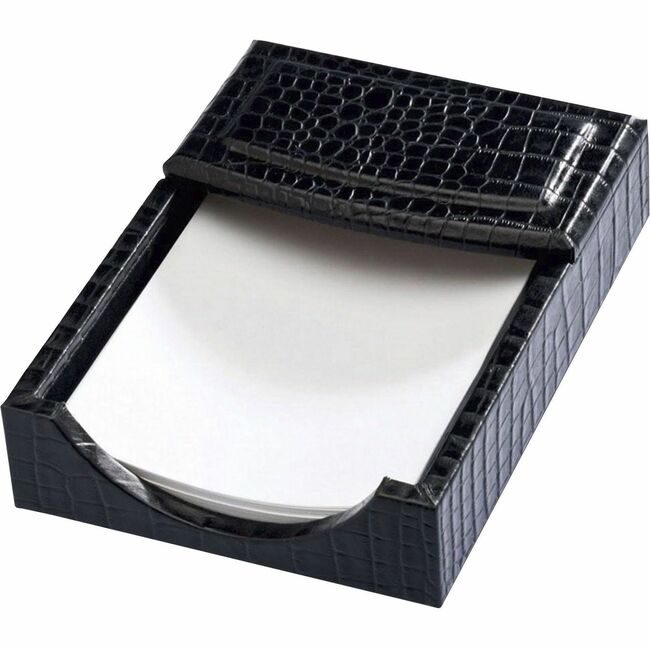 Dacasso Memo Lthr Crocemb Black DACA2209