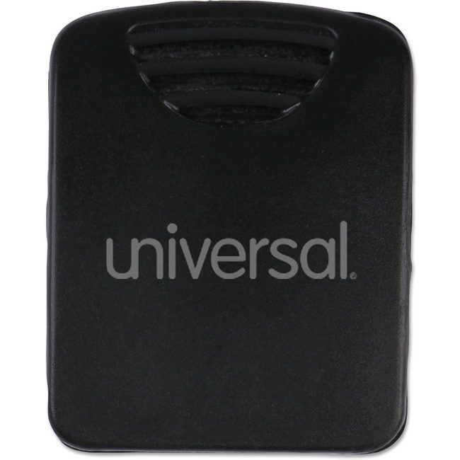 Universal Office Products Clip Fabric Standard 20/PK Black UNV21270