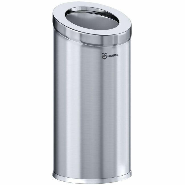 HLS Commercial Trashcan Opentop Stainless HLCHLSC04G15A