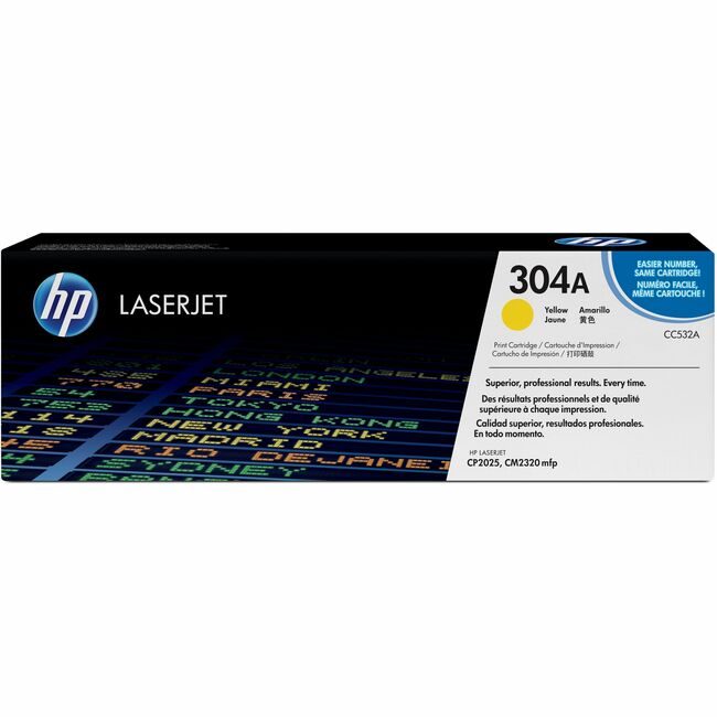 HP Inc. / Hewlett-Packard Crtdg Prnt Yellow Clj CC532A HEWCC532A