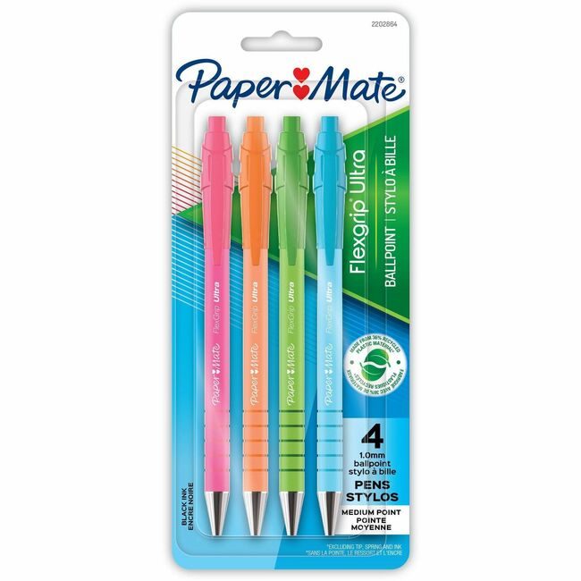 Newell Brands Paper Mate Pen Flexgrip Ultra Assorted 4 Count PAP2202864