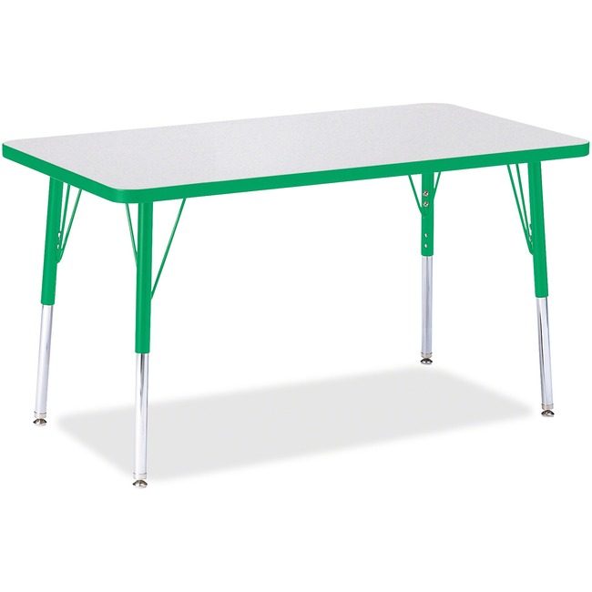 Jonti-Craft, Inc. Table Rectangle 24X36 Gy/Gn JNT6478JCA119