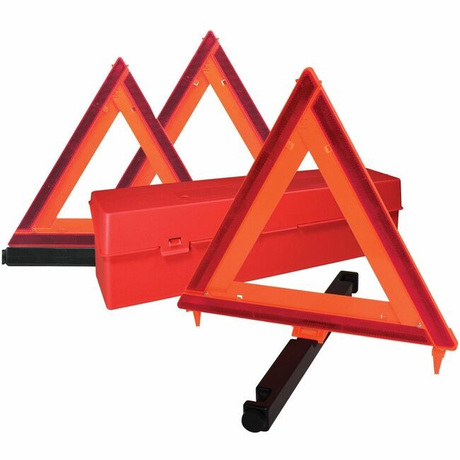 Deflecto Sign Wrnng Emrgncy Triangle DEF73071100