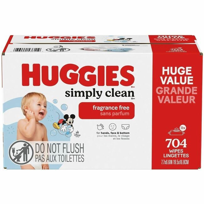 Kimberly-Clark Professional Kleenex / Scott / WypAll / Kimtech Wipes Baby 11 Count KCC53611